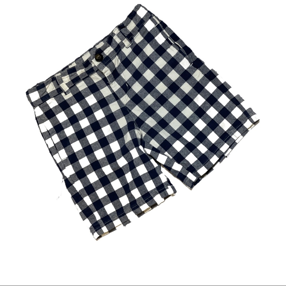 Boys Janie and Jack Plaid Shorts Sz 5